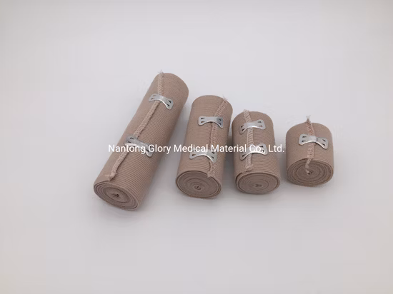 病院製品供給医療用肌色ゴム高弾性包帯